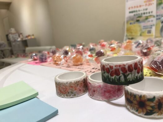 やまがた こころの相談所 | ときめく花柄のマスキングテープ  フォーチュンヒーリング もみほぐし